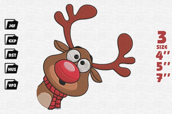 Goofy Peeking Reindeer: A Holiday Design Review