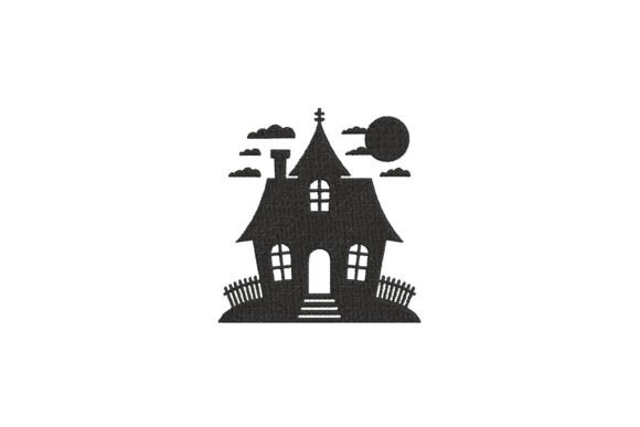 h1Haunted House Silhouette Embroidery Review for Boutique Sweatshirts/h1