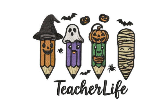 Halloween Teacher Life Embroidery: A Designer’s Real-World Review