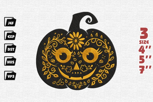 Ornate Floral Jack-o-Lantern Design Review